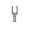 Panduit Fork Terminal, #10 Stud Size, 10 AWG, 2,000 V, Bare Insulated, Bare, 500 PK P10-10LF-D - alternate 2